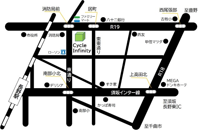 アクセスマップ